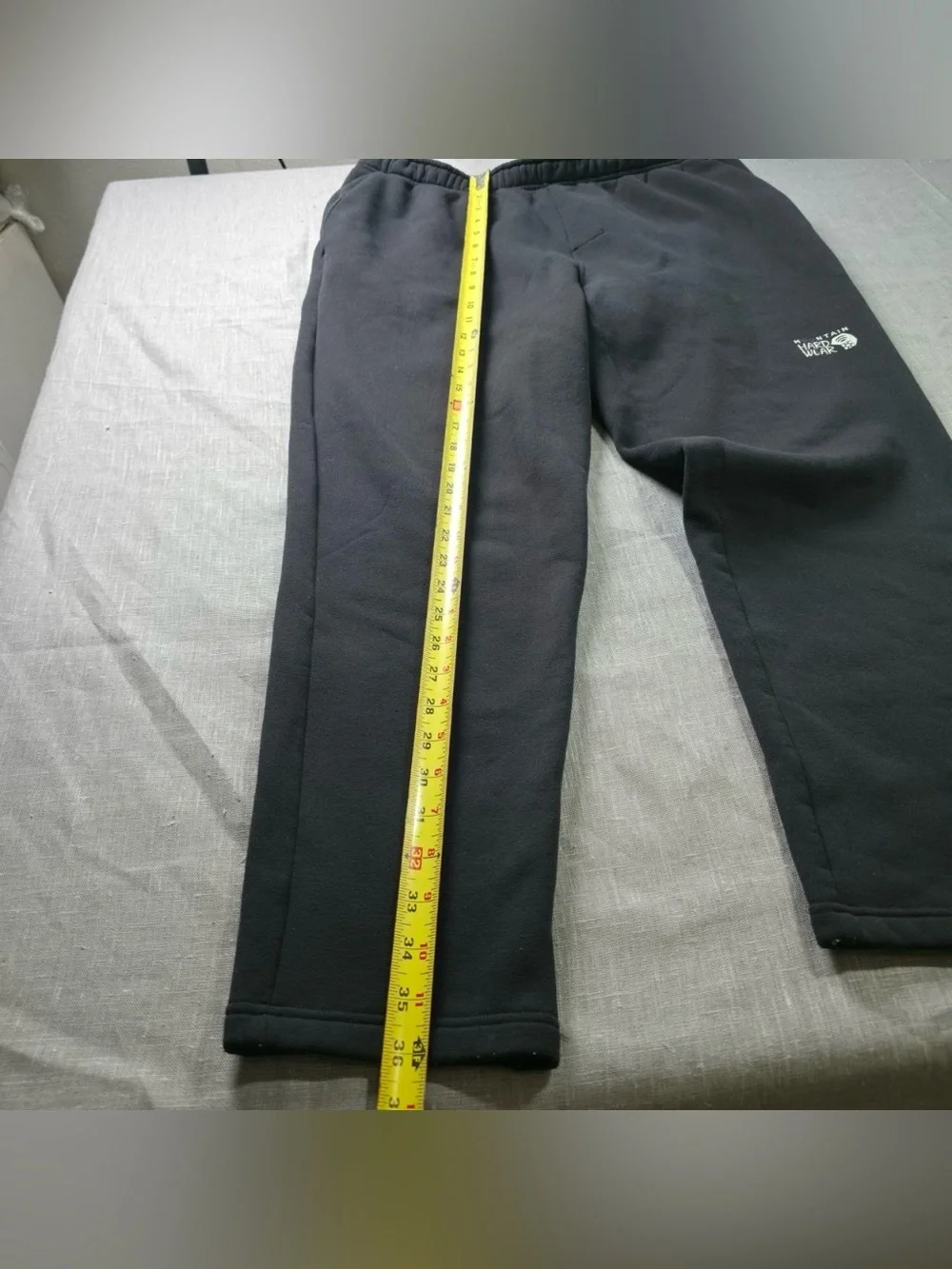 Mountain Hardwear Polartec Fleece Sweatpants Black Men's XL Heavyweight